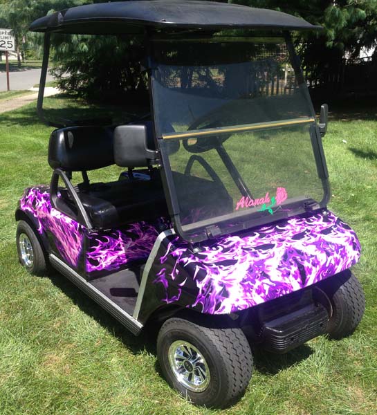 Customize Your Golf Cart Style with Vinyl Wraps