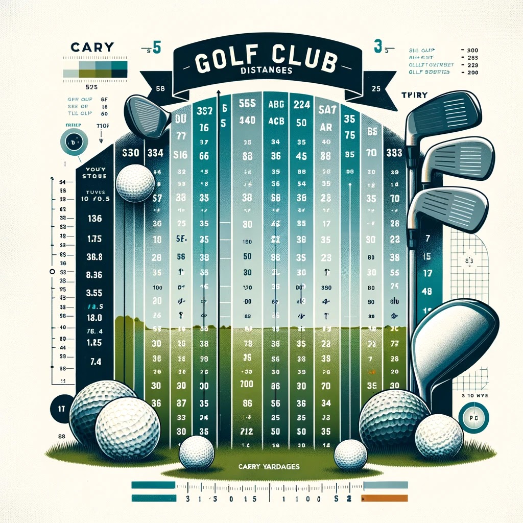 Golf Club Distance Chart - Dial in Carry Yardages by Swing Speed