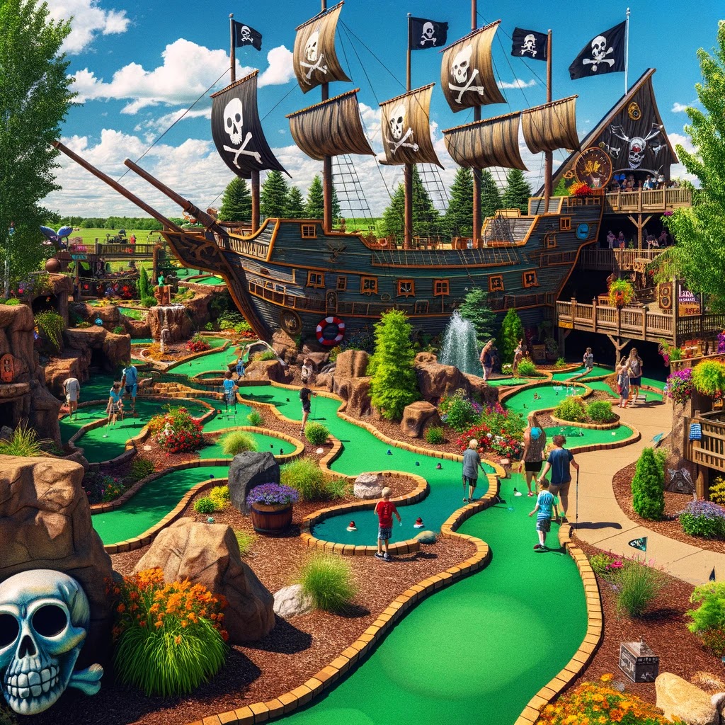 Pirates Cove Adventure Golf - Fun Pirate Themed Mini Golf in Brainerd, MN
